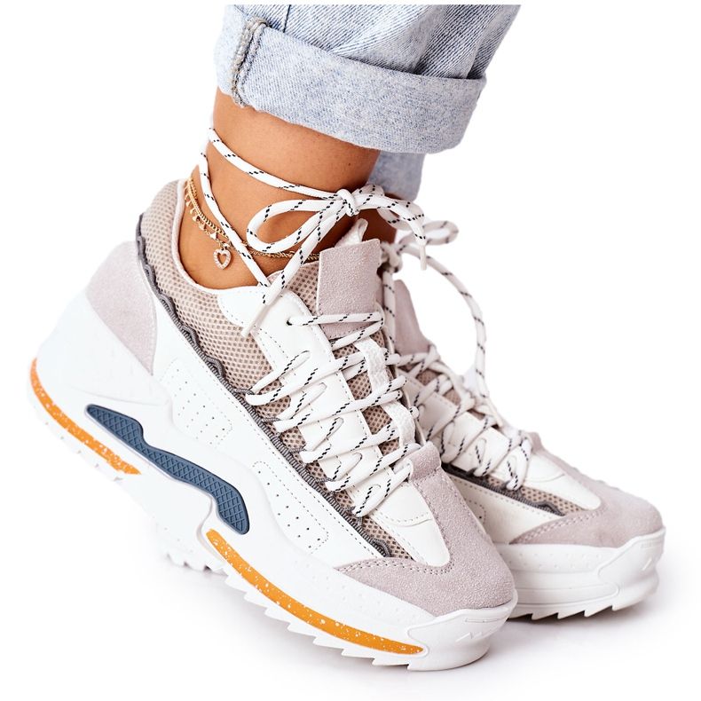 PS1 Kvinnors sportskor Sneakers White Aland vit