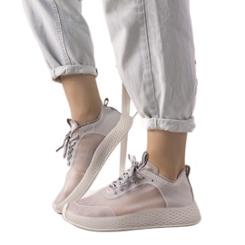 Alicante grå transparenta sportskor