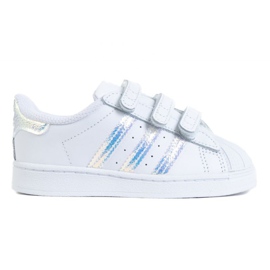 Adidas Superstar Cf I Jr FV3657 skor vit