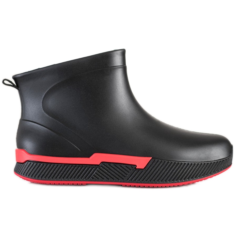 SHELOVET Korta galoscher på plattformen svart