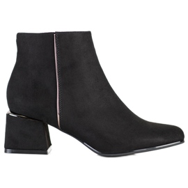 Goodin Eleganta stövlar i mocka svart