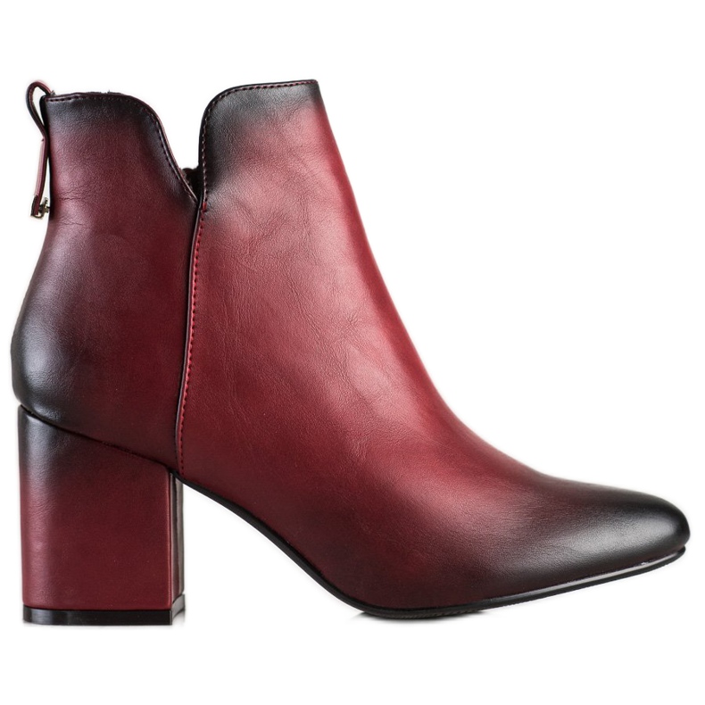 M.Daszyński Rödbruna stövlar med isolering