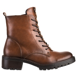 Klassiska VINCEZA -arbetare brun