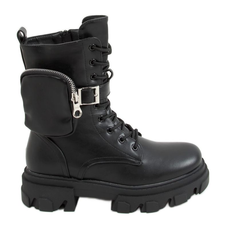 Black Workers med en handväska 168-291 Black svart