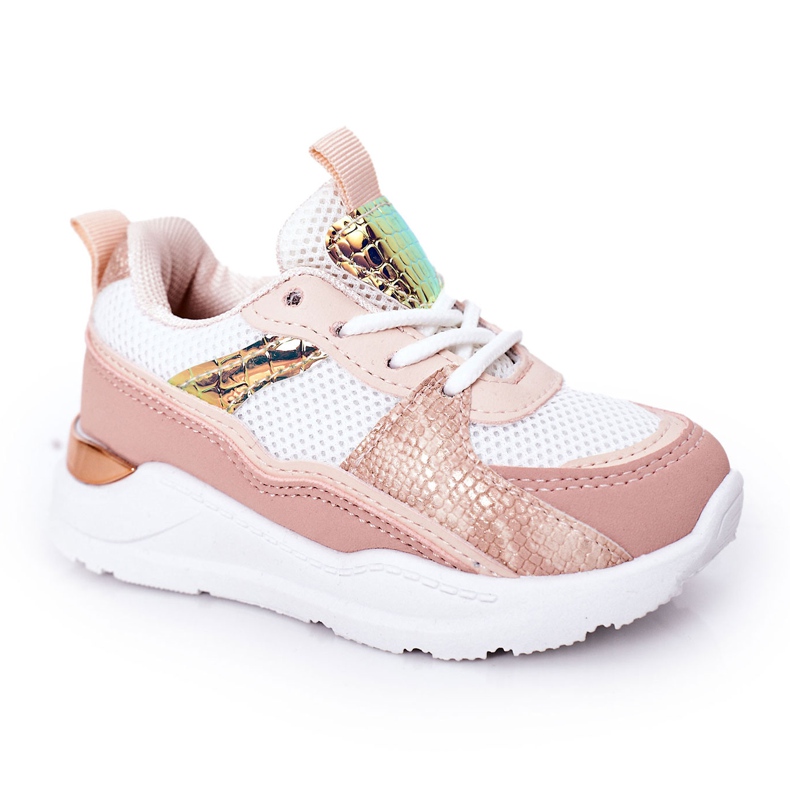 Flickors sportskor rosa sneakers