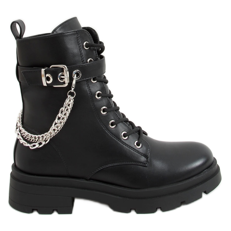 Svart Arbetare med kedjor RQ381 Svart