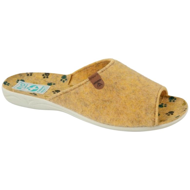 Filt Tofflor Adanex 25493 gul