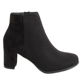 Klassiska svarta höga klackar E2165 Svart