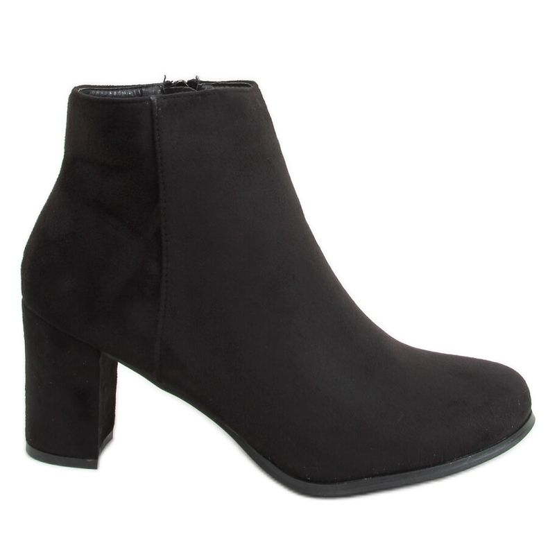 Klassiska svarta höga klackar E2165 Svart