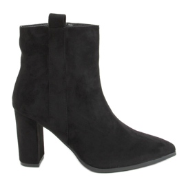 Klassiska svarta höga klackar RB106P Svart