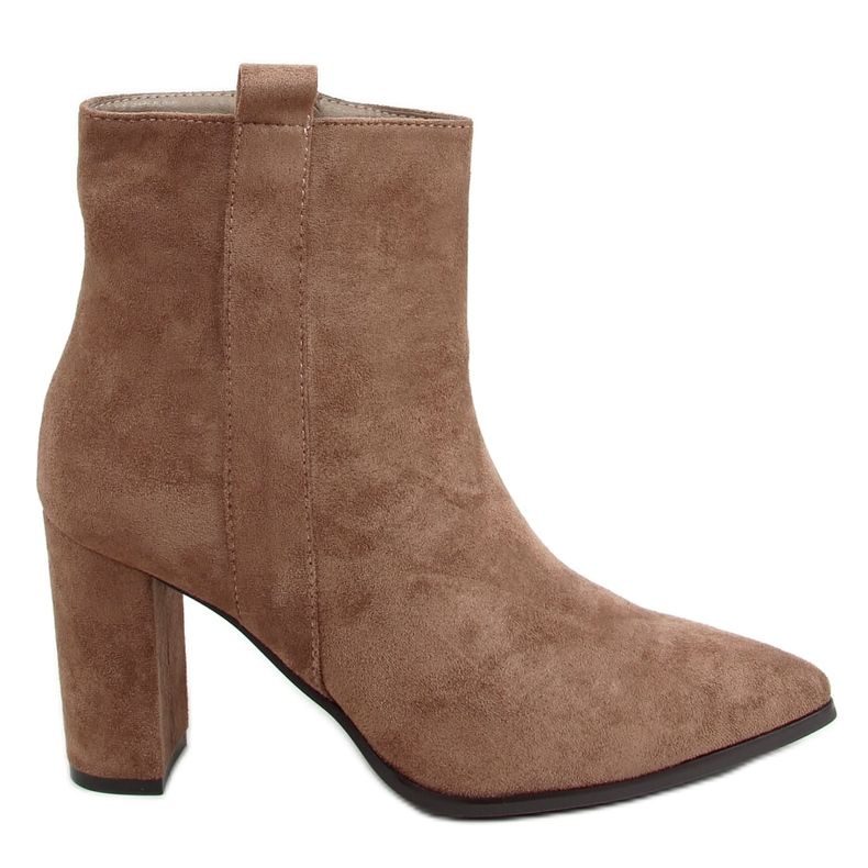 Klassiska höga klackar mörkbeige RB106P Khaki kaki