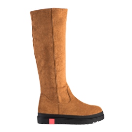 Seastar Mocka Platform stövlar brun