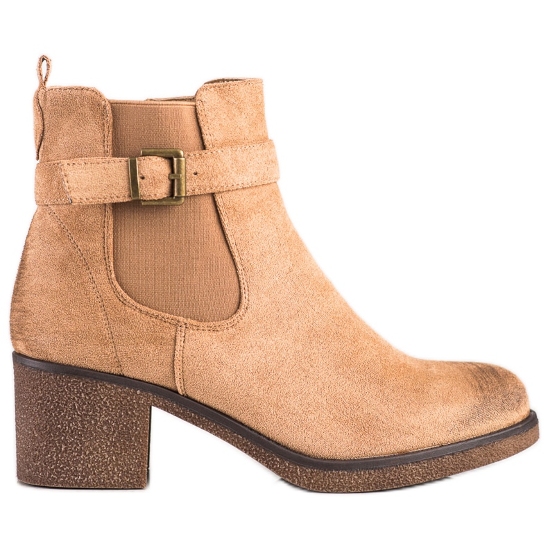 Marquiz Bekväma casual stövlar brun