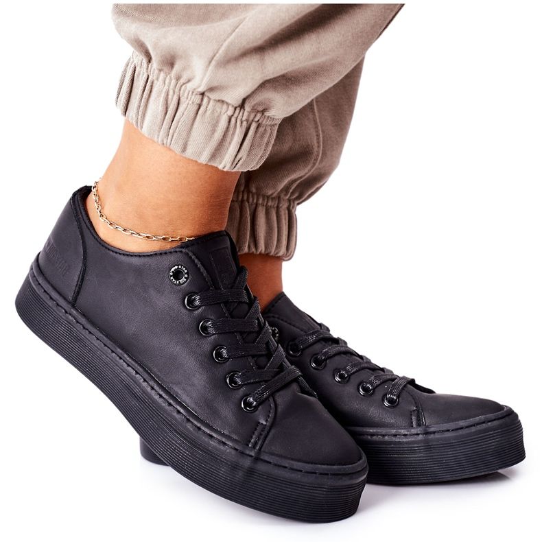 Dam Sneakers Big Star II274098 Svart