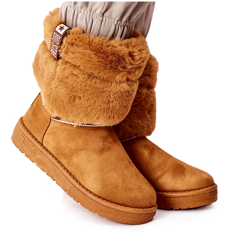 Kvinnors snöskor Big Star II274127 Camel brun