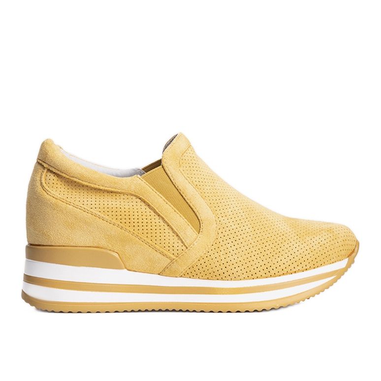Minas gula wedge sneakers
