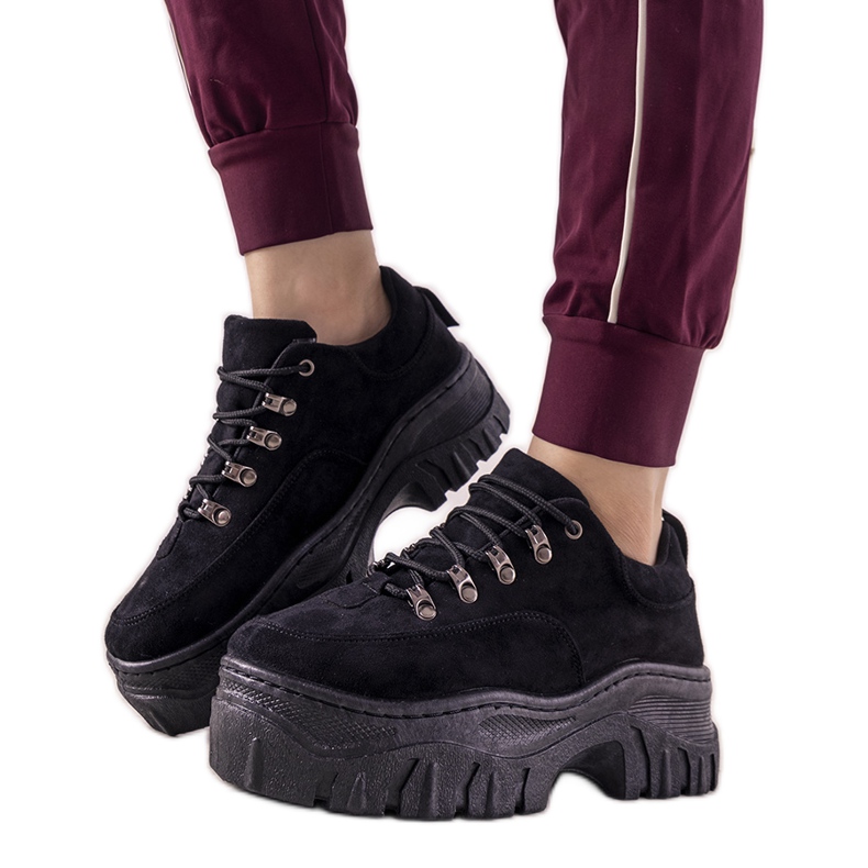 Keygo svarta sportskor för kvinnor