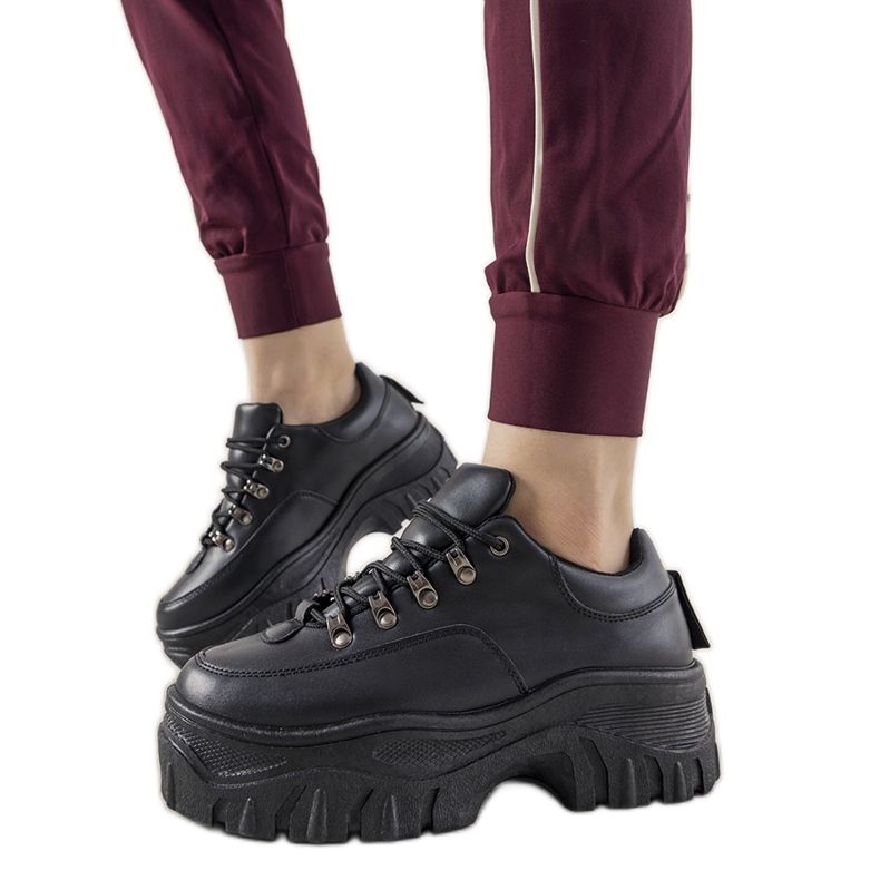 Keygo svarta sportskor för kvinnor