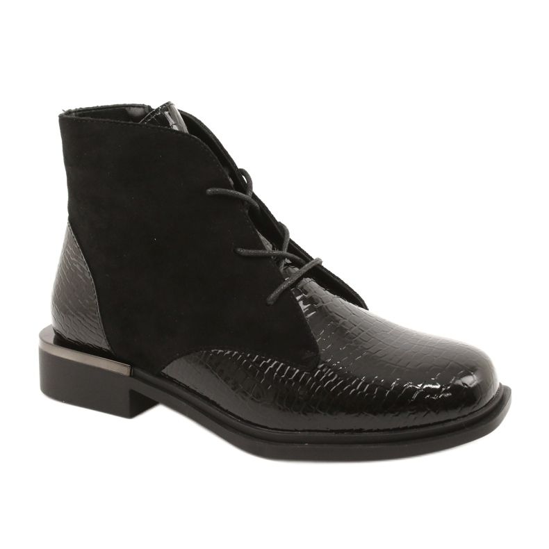 Workers Black Boots Sergio Leone BT401 svart