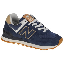 New Balance W WL574SO2 marinblå