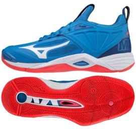 Mizuno Wave Momentum Ii M V1GA211224 volleybollskor blå blå