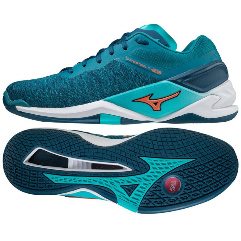Mizuno Wave Stealth Neo M X1GA200084 skor blå blå