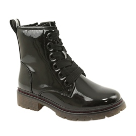 Classic Overnight Boots Patent Evento 21BT35-4233 Svart