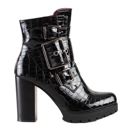 Erynn Mode högklackade stövlar svart