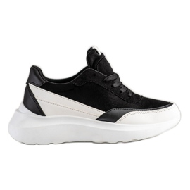 SHELOVET Svarta mocka sneakers