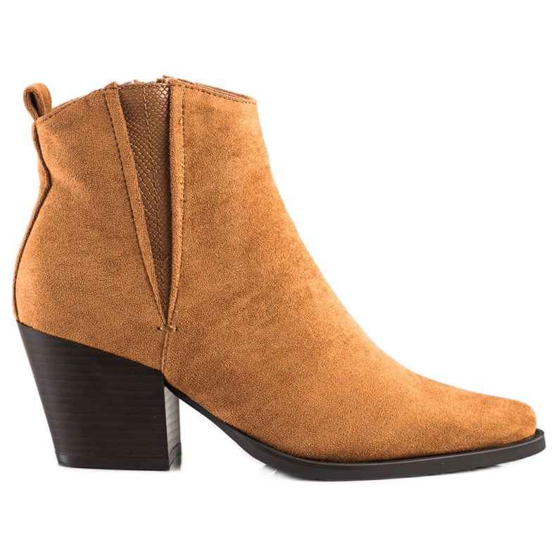 Bestelle Mockaskor i Spitz brun