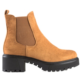 Seastar Klassiska Chelsea stövlar brun