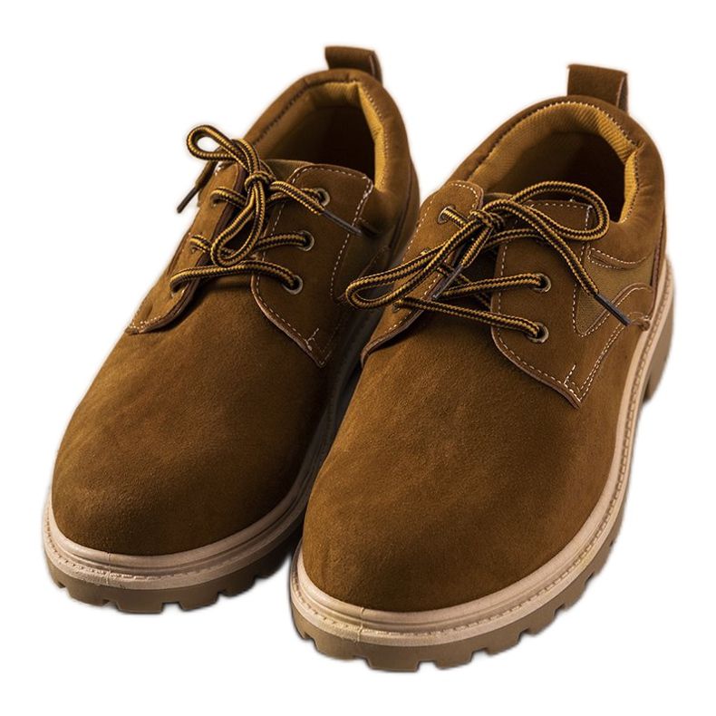 Brun skor för män