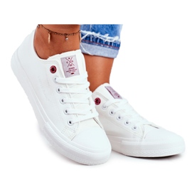 Kvinnors sneakers Cross Jeans Vit DD2R4030C