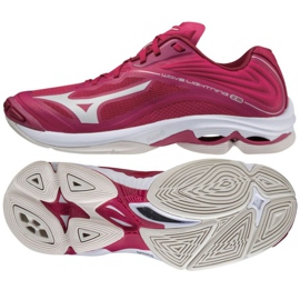 Mizuno Wave Lightning Z6 Low W V1GC200064 volleybollskor röd apelsiner och röda
