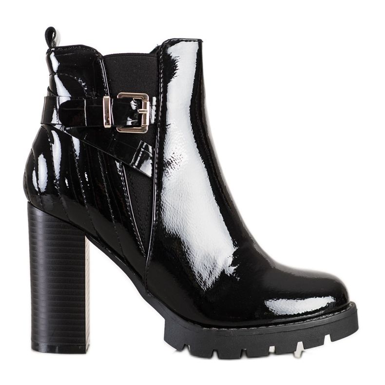 Erynn Högklackade stövlar svart