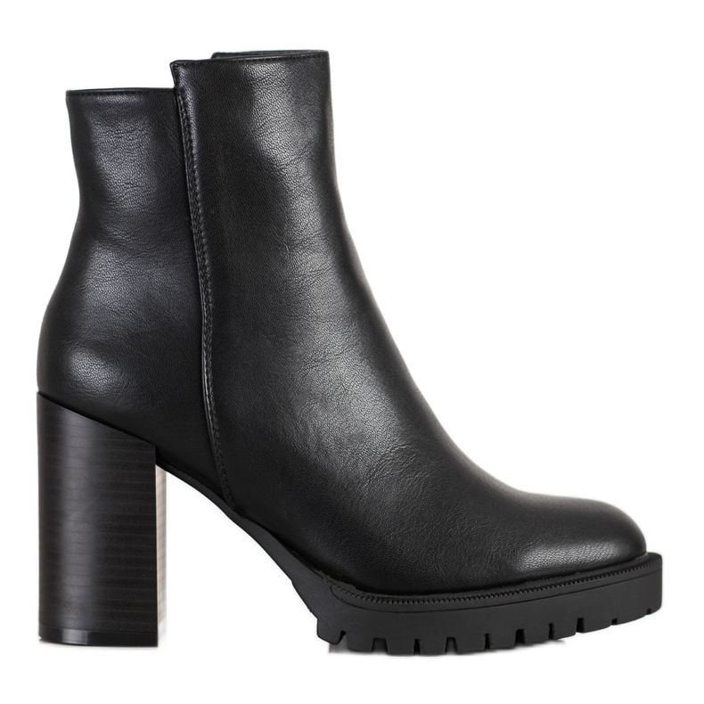 Lovery Klassiska ekoläder svart