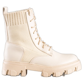 Seastar Slip-on arbetare med en strumpa beige