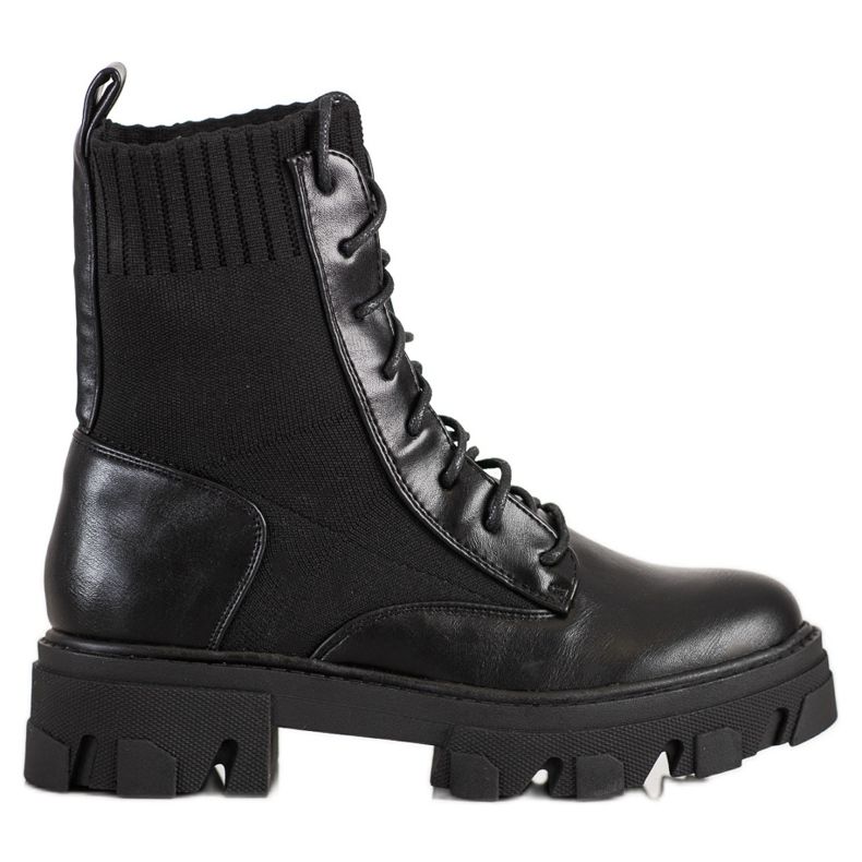 Seastar Slip-on arbetare med en strumpa svart