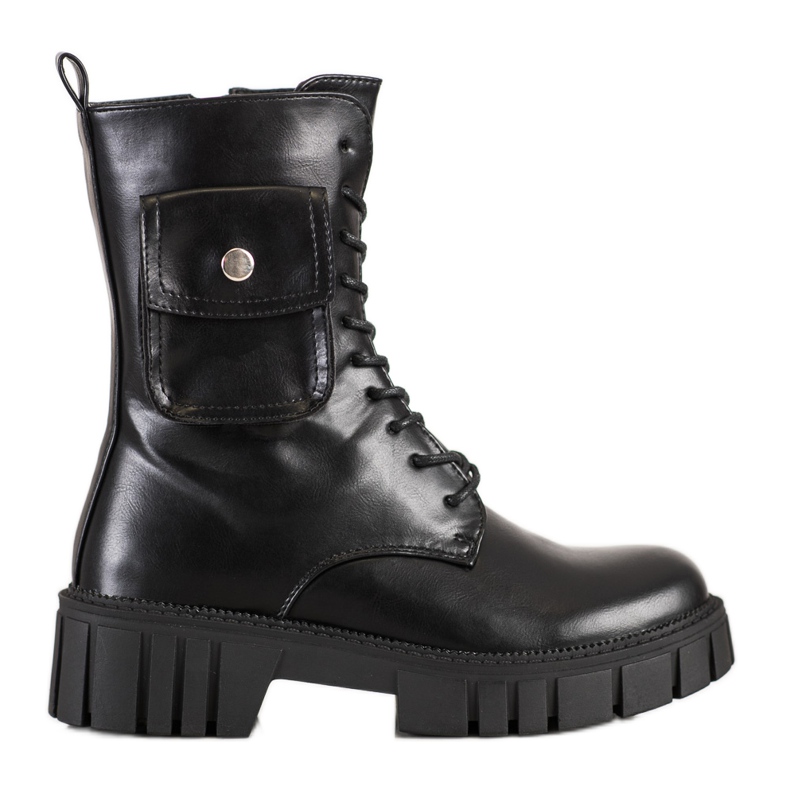 Seastar Arbetare Med Ficka svart