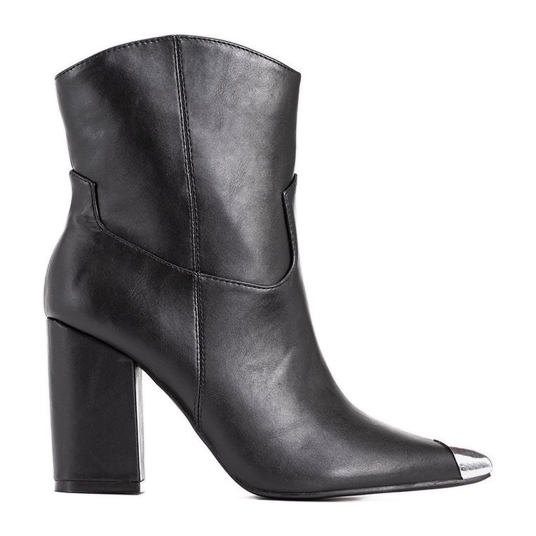 Svarta bretoniska cowboystövlar