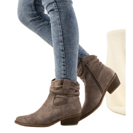 Bruna Taup cowboystövlar för kvinnor