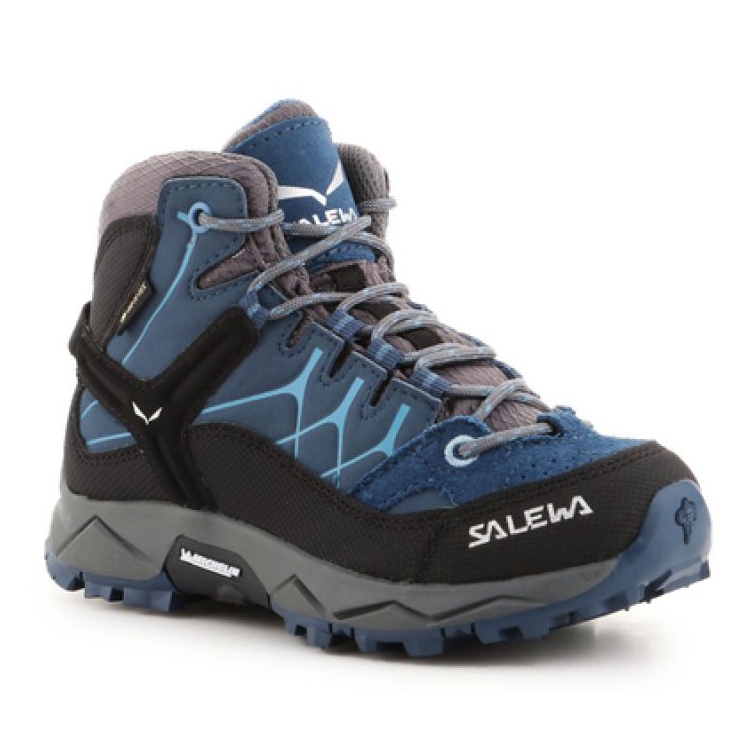 Salewa Alp Trainer Mid Gtx Jr 64010-0365 blå