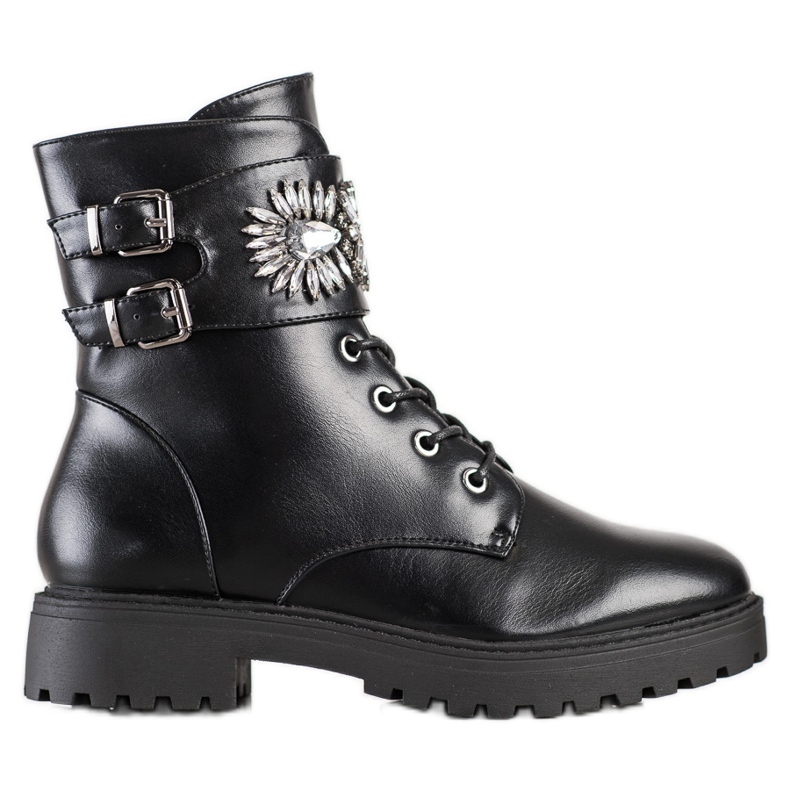 Bestelle Snygga arbetare med kristaller svart