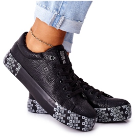 Dam Sneakers Big Star II274183 Svart