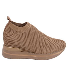 Camel RQ316 Camel wedge sportskor brun
