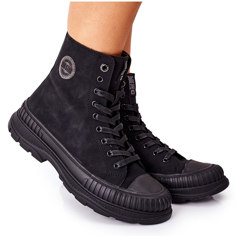 Vandringsskor Dam Big Star II274351 Svart