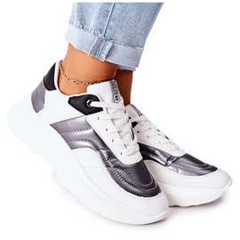 Kvinnors sportskor Memory Foam Big Star II274335 Vit