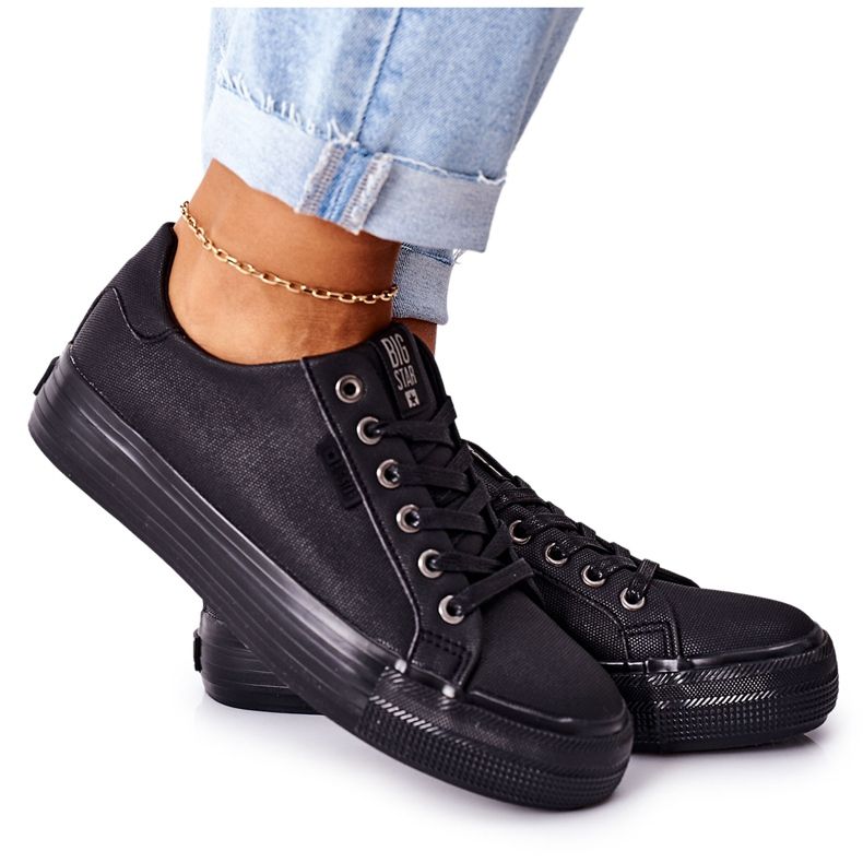 Dam Sneakers Big Star II274345 Svart