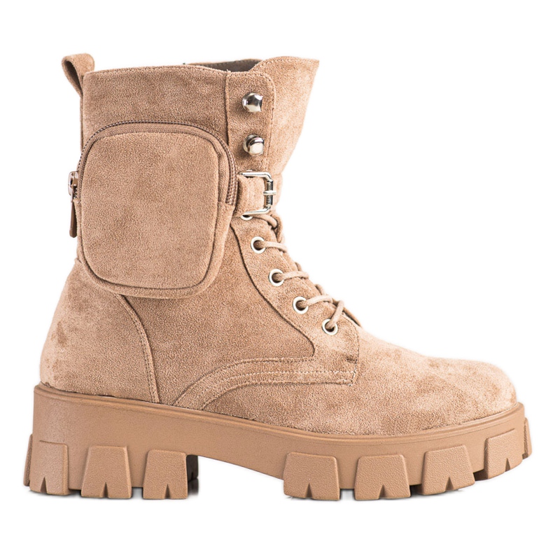 Mockanarbetare med VINCEZA -ficka beige