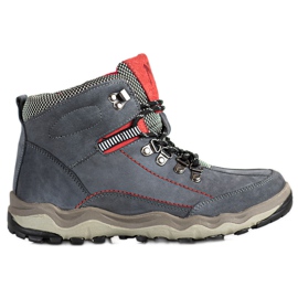 New Age Bekväma vandringsskor blå